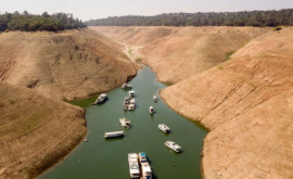 В Калифорнии высыхает озеро Оровилл