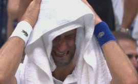 Momentul în care Novak Djokovic a izbucnit în plîns pe teren în finala US Open