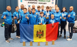 Moldova a curerit mai multe medalii la Cupa Mondială de kickboxing