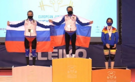 Чемпионат Европы Under 23 молдавская тяжелоатлетка Конкордия Бутнарь взяла бронзу 