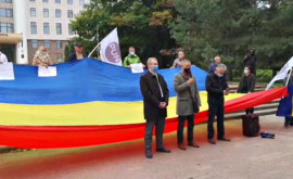 Igor Grosu sa arătat deranjat de protestul reprezentanților PUN
