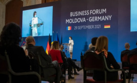 Sandu la Forumul moldogerman Statul vrea să fie partenerul oamenilor de afaceri nu gardianul lor