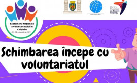 В Кишиневе проходит Национальная неделя волонтеров