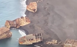 В Японии после землетрясения всплыли затопленные кораблипризраки