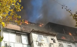 Incendiul din Capitală a fost localizat Autoritățile urmează să decidă unde vor fi cazați locatarii