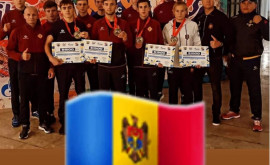 Молдавские боксёры на пъедестале Чемпионата Европы