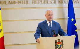 Parlamentul a luat act de demisia lui Igor Dodon