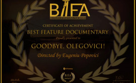 Молдавский фильм был отмечен на международном кинофестивале в Братиславе