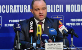Ultima oră Procurorul Igor Popa reținut pentru 72 de ore