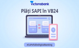 С 1 декабря будут доступны автоматизированные платежи в леях в VB24 через SAPI