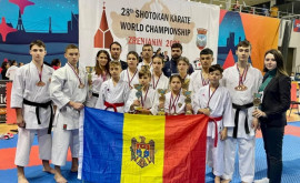 ЧМ по карате молдавские спортсмены завоевали четыре медали