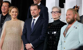 Jennifer Lawrence și Leonardo DiCaprio au prezentat filmul Dont Look Up