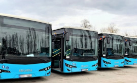 100 новых автобусов ISUZU привезли в Кишинев