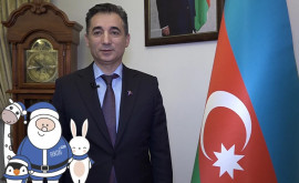 Ambasadorul Azerbaidjanului Fie ca Anul Nou să vă aducă multă fericire dragoste și tot ce e mai bun 