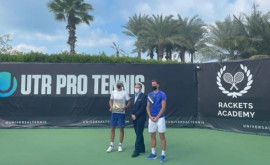 Молдавский теннисист Илья Сницарь одержал победу на UTR Pro Tennis в Дубае