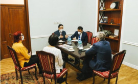 Președintele Comitetului Național Olimpic și Sportiv sa întâlnit cu Ambasadorul Chinei în R Moldova