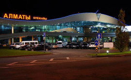 Pe aeroportul din AlmaAta a ajuns primul zbor internațional 