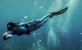  Австралийка может нырнуть на 70метровую глубину без акваланга