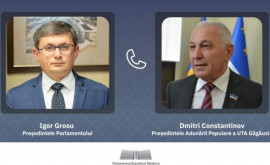 Președintele Parlamentului a discutat cu noul președinte al Adunării Populare a UTA Găgăuzia