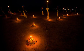 Сказочные кадры из Таиланда Тысячи зажженных свечей