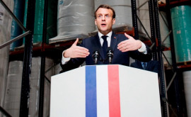 Macron condamnă decizia Rusiei de a recunoaște independența DPR și LPR un comunicat