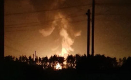 Explozie puternică în apropiere de Kiev