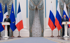 Macron la sunat pe Putin din cauza situației din Ucraina