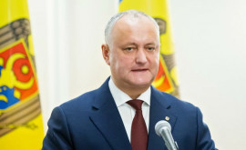 Dodon anticipează un colaps economic total dacă Republica Moldova se alătură sancțiunilor împotriva Rusiei