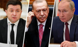 Turcia a declarat că este gata să găzduiască întîlnirea între Putin și Zelensky