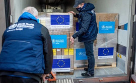 OMS și Uniunea Europeană au donat R Moldova încă opt tone de produse medicale
