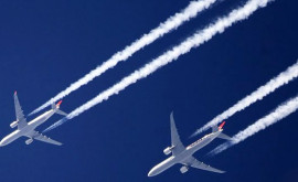 Конденсационный след от самолетов еще один фактор влияния авиации на климат
