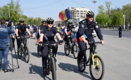 Polițiștii pe biciclete revin pe străzile capitalei