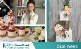 Antreprenoarea și clienta FinComBank Ecaterina Colibaba și o poveste dulce a patiseriei Vanilla Bloom
