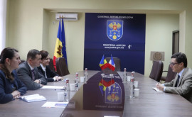 Приоритеты Министерства юстиции обсуждались с послом Франции в Кишиневе