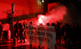 Proteste în Franța după victoria lui Macron în alegeri