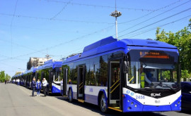 На улицы Кишинева выходят 10 новых троллейбусов