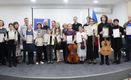 În Moldova au fost premiați cîștigătorii unui festival de muzică 