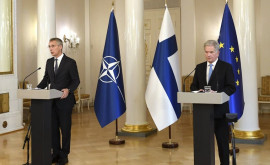 Secretarul general al NATO a promis acceptarea Finlandei în alianță cît mai curînd posibil