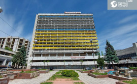 В Кишиневе начались работы по сносу гостиницы Националь