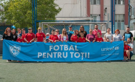 Федерация футбола Молдовы организовала социальнофутбольные мероприятия Футбол для всех