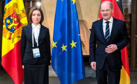Scholz a cerut acordarea Moldovei și Ucrainei a statutului de candidat în UE