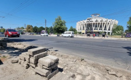 Bulevardul Renașterii din capitală a intrat în reparație