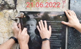 В Молдове восстановили мемориальные плиты о подвиге Василия Суворина