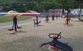 Primăria Soroca La stadionul orașului au fost instalate aparate pentru fitness
