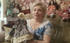 O femeie din Soroca a creat păpuși din țesături naturale