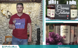 Tânărul antreprenor Pavel Tataru și vinului bun din satul Pitușca
