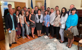 Natalia Gavrilița în dialog cu moldovenii stabiliți în SUA