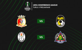 Două echipe vor lupta pentru un loc în turul trei preliminar al Europa Conference League