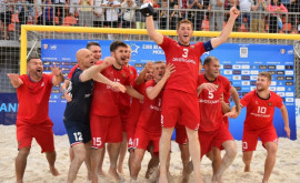 Campionatul European de fotbal pe plajă Divizia B sa încheiat cu un nou triumf al Naționalei Moldovei