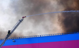 Incendiul de la depozitul Ozon din Istra a fost lichidat 